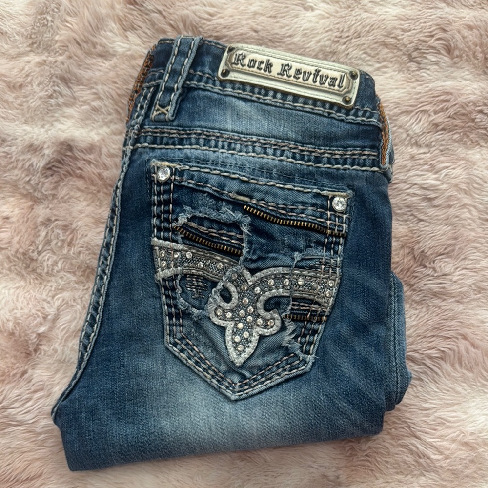 Rock Revival Distressed Denim Women's Jeans